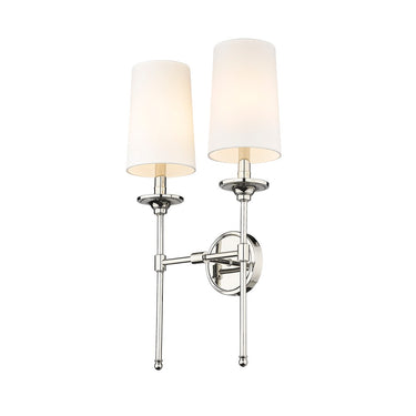 Z-Lite Emily 60W 2 Light Wall Sconce 8