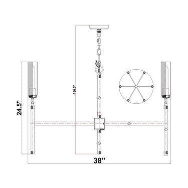 Z-Lite Esme 6 Light Chandelier image 21