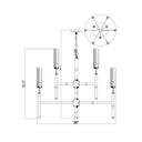 Z-Lite Esme 9 Light Chandelier image 21