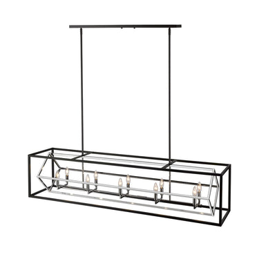 Z-Lite Euclid 10 Light Linear Chandelier image 2