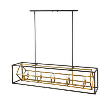 Z-Lite Euclid 10 Light Linear Chandelier image 3