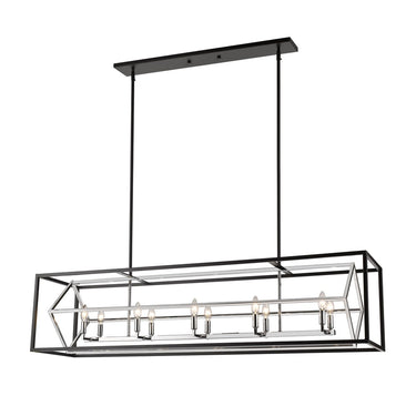 Z-Lite Euclid 10 Light Linear Chandelier image