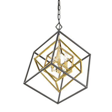 Z-Lite Euclid 3 Light Chandelier image 3