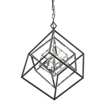 Z-Lite Euclid 3 Light Chandelier image 4