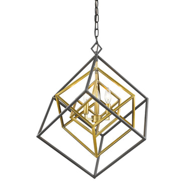 Z-Lite Euclid 3 Light Chandelier image 5