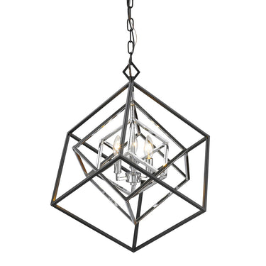 Z-Lite Euclid 3 Light Chandelier image 6