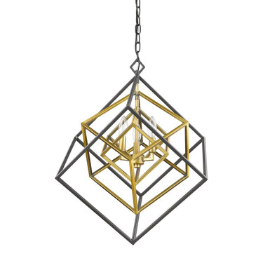 Z-Lite Euclid 3 Light Chandelier image 9