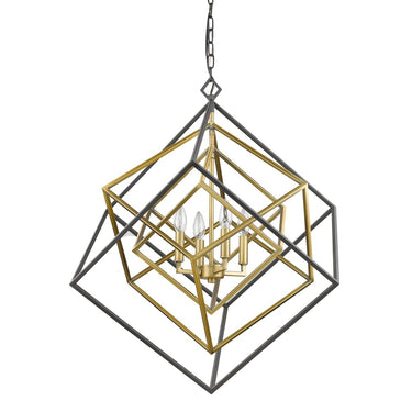 Z-Lite Euclid 4 Light Chandelier image 9