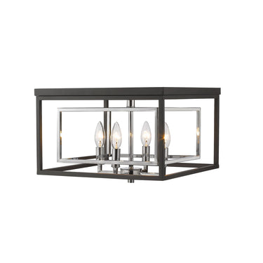 Z-Lite Euclid 4 Light Flush Mount image 2