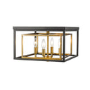 Z-Lite Euclid 4 Light Flush Mount image 3