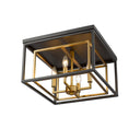 Z-Lite Euclid 4 Light Flush Mount image 5