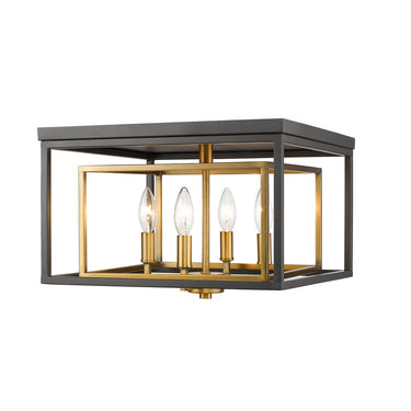 Z-Lite Euclid 4 Light Flush Mount image 7