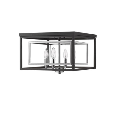 Z-Lite Euclid 4 Light Flush Mount image 8
