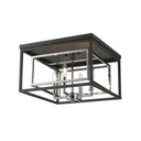 Z-Lite Euclid 4 Light Flush Mount image