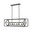 Z-Lite Euclid 8 Light Linear Chandelier image 1
