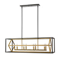 Z-Lite Euclid 8 Light Linear Chandelier image 14