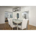 Z-Lite Euclid 8 Light Linear Chandelier image 18