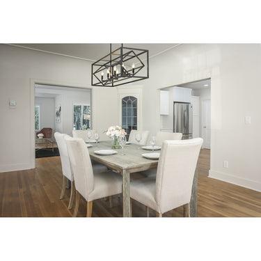 Z-Lite Euclid 8 Light Linear Chandelier image 18