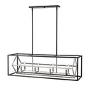 Z-Lite Euclid 8 Light Linear Chandelier image 6