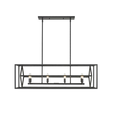 Z-Lite Euclid 8 Light Linear Chandelier image 7