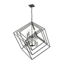 Z-Lite Euclid Matte Black 10 Light Chandelier image 1