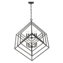 Z-Lite Euclid Matte Black 10 Light Chandelier image 2