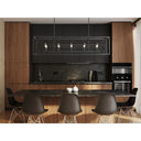 Z-Lite Euclid Matte Black 10 Light Linear Chandelier image 5