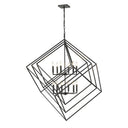 Z-Lite Euclid Matte Black 12 Light Chandelier image