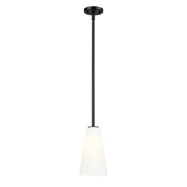 Z-Lite Farrell Glass 1 Light Pendant image 1