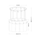 Z-Lite Fontaine 11 Light Chandelier image 21
