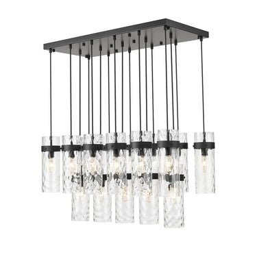Z-Lite Fontaine 17 Light Linear Chandelier image 1