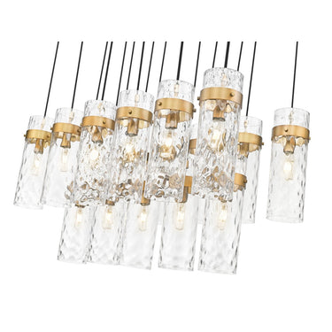 Z-Lite Fontaine 17 Light Linear Chandelier image 11