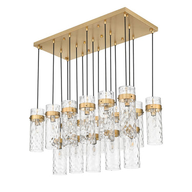 Z-Lite Fontaine 17 Light Linear Chandelier image 14