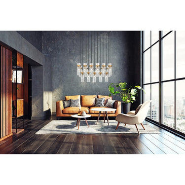 Z-Lite Fontaine 17 Light Linear Chandelier image 20