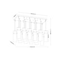 Z-Lite Fontaine 17 Light Linear Chandelier image 21