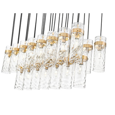 Z-Lite Fontaine 23 Light Linear Chandelier image 11