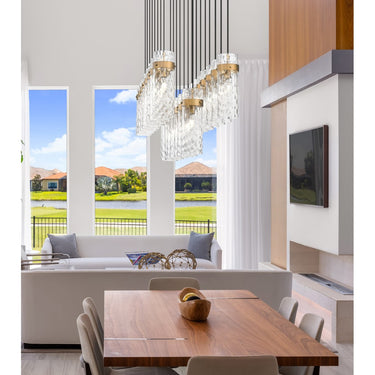 Z-Lite Fontaine 23 Light Linear Chandelier image 17
