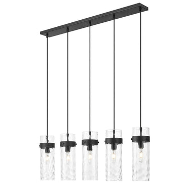 Z-Lite Fontaine 5 Light Linear Chandelier image 1