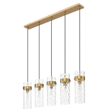 Z-Lite Fontaine 5 Light Linear Chandelier image 14