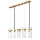 Z-Lite Fontaine 5 Light Linear Chandelier image 2