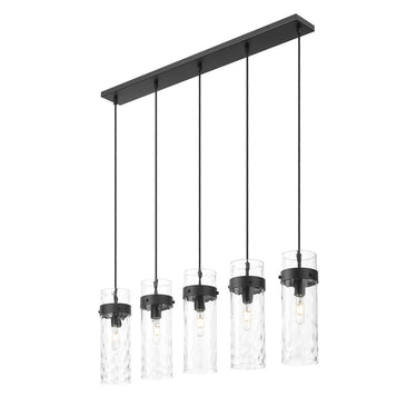 Z-Lite Fontaine 5 Light Linear Chandelier image 4