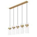 Z-Lite Fontaine 5 Light Linear Chandelier image 5