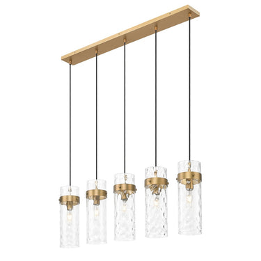 Z-Lite Fontaine 5 Light Linear Chandelier image 5