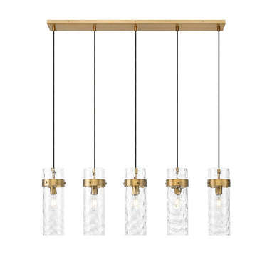Z-Lite Fontaine 5 Light Linear Chandelier image 8