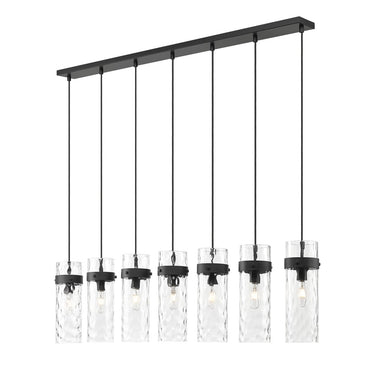 Z-Lite Fontaine 7 Light Linear Chandelier image 1