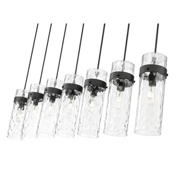 Z-Lite Fontaine 7 Light Linear Chandelier image 10
