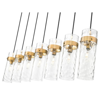 Z-Lite Fontaine 7 Light Linear Chandelier image 11