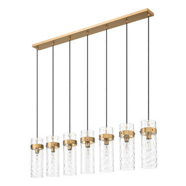 Z-Lite Fontaine 7 Light Linear Chandelier image 14