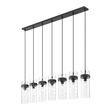 Z-Lite Fontaine 7 Light Linear Chandelier image 4