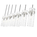 Z-Lite Fontaine 7 Light Linear Chandelier image 9